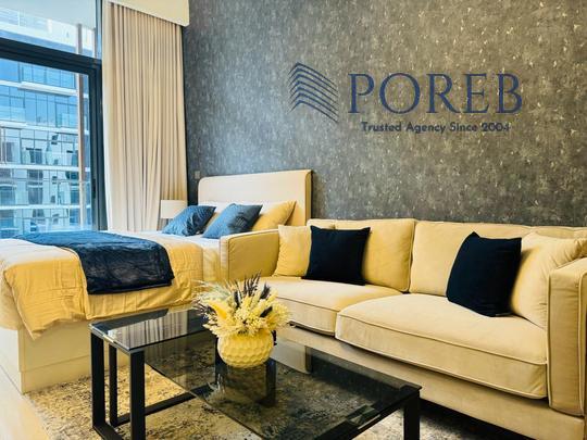 Ultra Luxury Fully Furnished Studio for 3 chqs