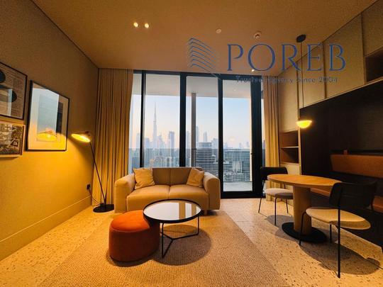Fancy Studio on High Floor | Burj Khalifa view