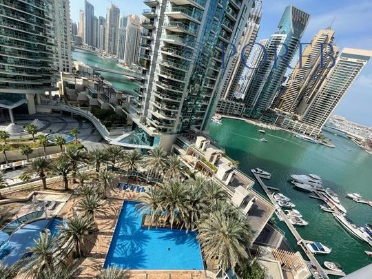 1BR | High Floor | Marina & Pool View | Vacant