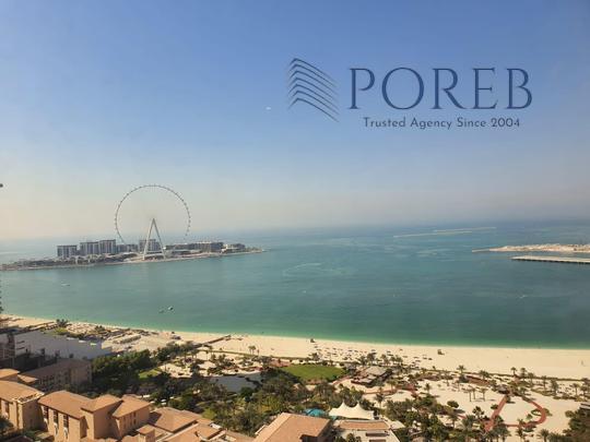 4BR + Maid | Sea View | High Floor | Vacant